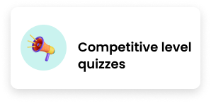 Competitive level quizzes